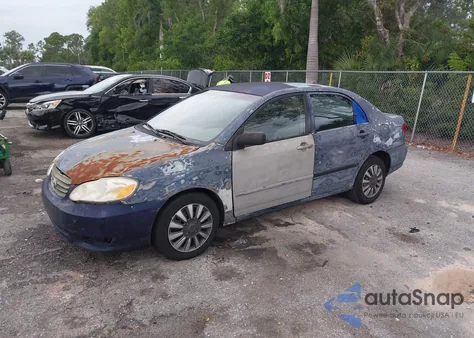 2004 Toyota Corolla Ce from USA, damaged, VIN 1NXBR32E14Z276318